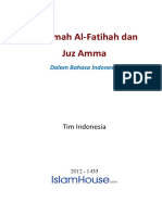Tarjamah Al Fatihah & Juz Amma