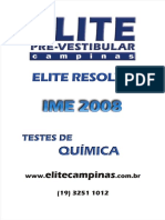 Quimica Ime2008 Resolucao Testes