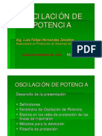 6.1 Oscilación de Potencia