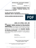 (Contra-Razões de Rec de Revista Maria de Fatima Silva Dos Reis X Infraero) PDF