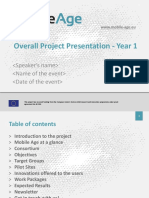 MobileAge Project - Overall Presentation