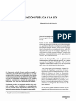 10. La Administración Pública y La Ley (Eduardo García de Enterría)