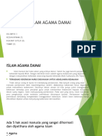 Islam Agama Damai Kelompok 3