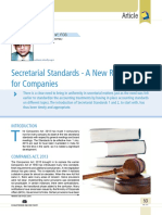 08 Secretarial Standards a New Requirement for Companies