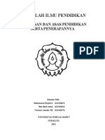 Download Makalah Landasan Dan Asas Pendidikan Serta Penerapannya by Anonymous SLeYjwe9i8 SN313799582 doc pdf