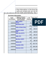 Stock Portfolio 1 1