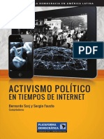 Activismo Politico en Tiempos de Internet
