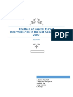 The Role of Capital Market Intermediaries in The Dot-Com Crash of 2000