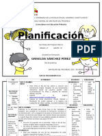 Planeacion de Ciencias Para Tercer Grado(2 Días )Enviar