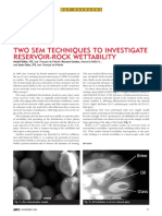 Two Sem Techniques to Investigate Reservoir-rock Wettability, Robin-cambes-culec, 1998