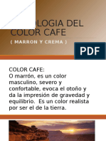 Psicologia Del Color Cafe