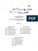 Programa Sexto Coloquio Ciudades Del Turismo 2015