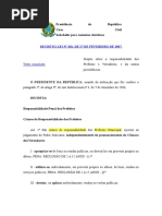 Decreto-Lei 201-67 - Responsabilidade Dos Prefeitos e Vereadores - Crimes e Infrações Administrativas