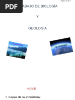 Trabajo de Biología 1 eso