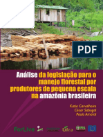 Analise Da Legislacao Para o Manejo Florestal Por