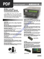 AOR AR5001d Flyer English