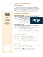 Curriculum Vitae Modelo3b Arena