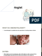 neonatologist