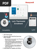 Download Lyric Thermostat - Total Connect 20 Enrollment Guide by Alarm Grid Home Security and Alarm Monitoring SN313821881 doc pdf