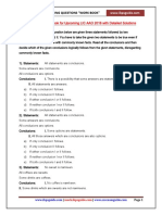 Important Reasoning Work Book For Upcoming LIC AAO 2016 With Detailed