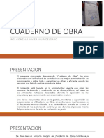 Cuaderno de Obra