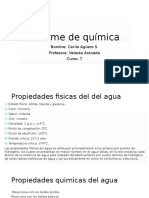 Informe de Quimica