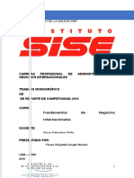 Monografia de SISE COMTETENCIA GERENCIALE Sde Competividad 2016