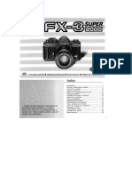 Manual Yashica Fx3
