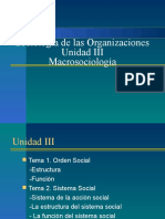 Sociología Unidad III