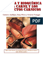 Quimica y Bioquimica de La Carne