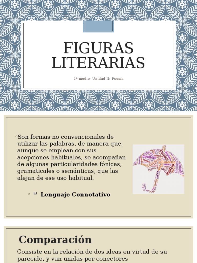 Figuras literarias Analogía Lingüística