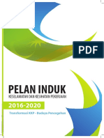 Pelan Induk Keselamatan Dan Kesihatan Pekerjaan 2016-2020 (Transformasi KKP-Budaya Pencegahan)