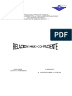 Relación Medico Paciente