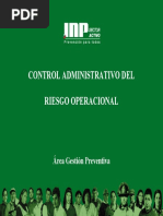 Control Admin Riesgo Opera c Ional