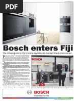 Bosch Home Appliances Launching at Prouds Nadi