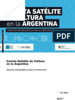 Cuenta Satelite de Cultura PDF