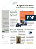 Bright Green News: Curtailing Energy Usage