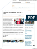 2012 - Prudential Indonesia Bayar Klaim RP 1,4 Triliun - KOMPAS PDF