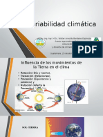 Variabilidad Climatica y Perspectiva Climatica 2016