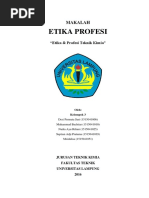 Makalah Etika Profesi PDF