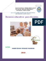 Catalogo de Recursos Educativos I