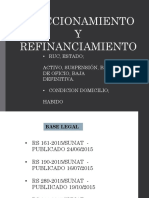 FRACCIONAMIENTO Y REFINANCIAMIENTO Enviar Fiore PDF