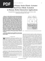Rotary Series Elastic Actuator