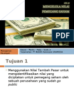 Mengelola Nilai Pemegang Saham