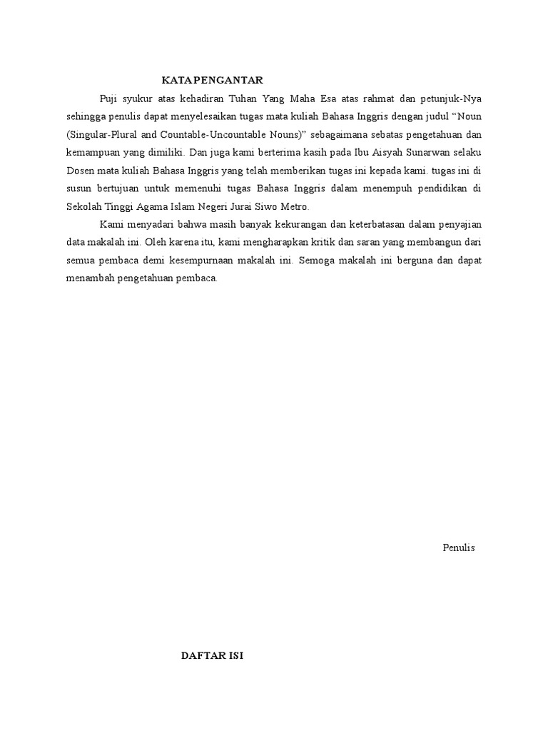 Makalah Noun