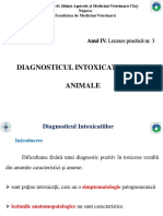 LP 3 - Diagnosticul Intoxicatiilor