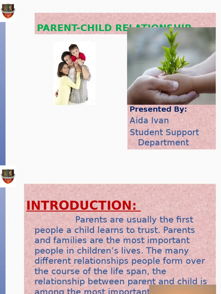 Understanding Parent-Child Dynamics | PDF | Parenting | Relationships