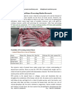 Animal Bones Processing Market Research