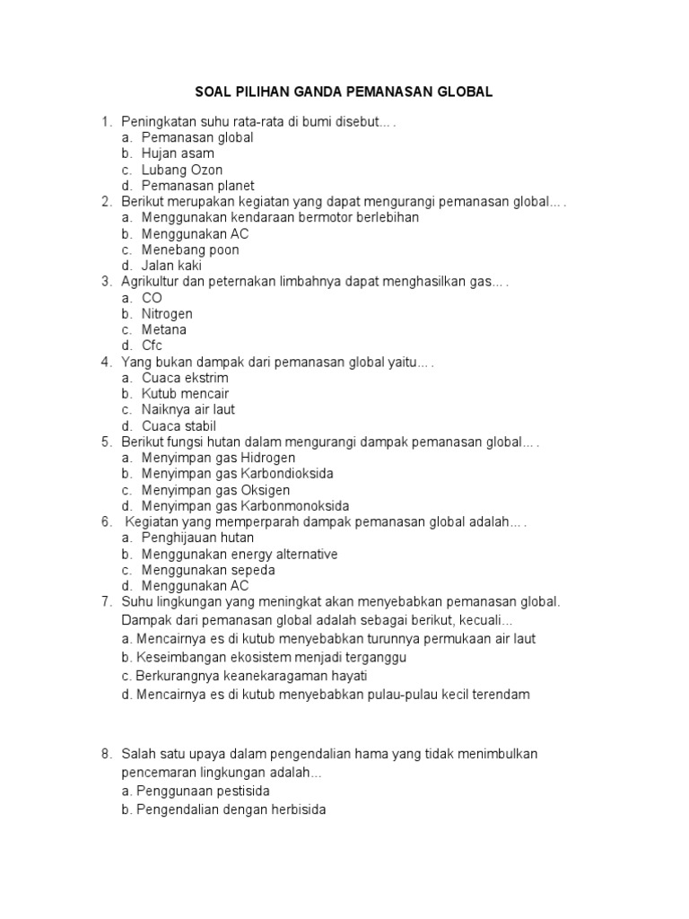 Soal Pilihan Ganda Tata Surya