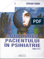 Abordarea Pacientului in Psihiatrie